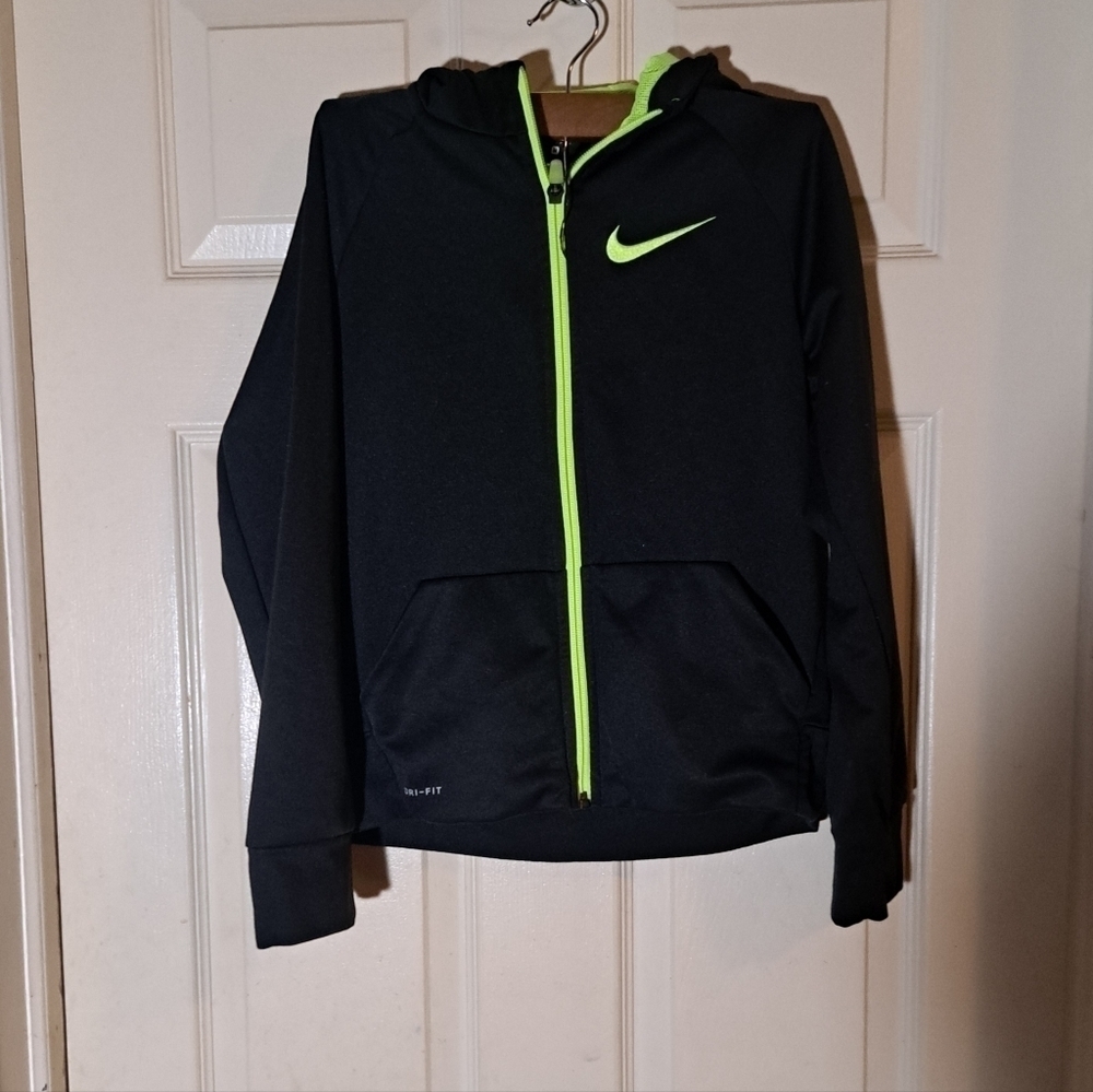 Nike zip up sweatshirt medium